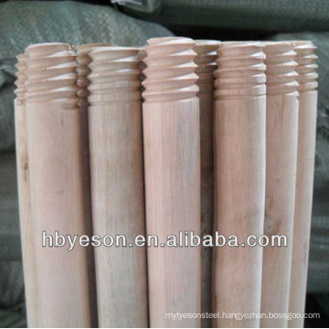 2.5*120cm natural wooden broom handle sticks